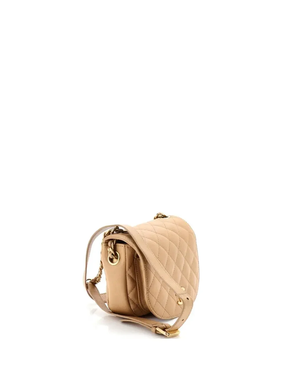 Chanel Cc Full Flap Saddle Messenger #295117C21B